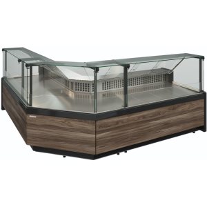 Витрина нейтральная Carboma GC111 N 1,5-1 (1008 (Темный дуб)) (без боковин) - Изображение 3