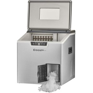 Льдогенератор Cooleq ZBC-22C (кубики) с измельчителем