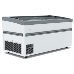 Ларь-бонета морозильная Frostor F 1900 ВЕТ серая торцевая