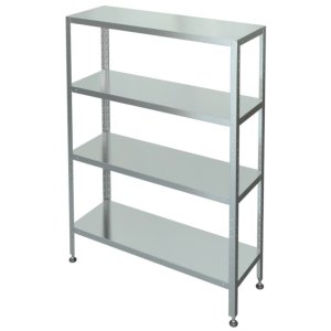 Стеллаж с 4-я сплошными полками МХМ С-4-0,3/0,6/1,8 