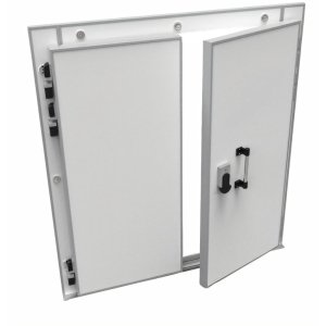 Дверь холодильная распашная двустворчатая НТ-РДД-2000*3000/120 - Изображение 2