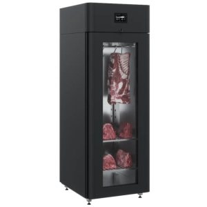 Шкаф холодильный для вызревания мяса Polair CS107 Meat черный, со стеклом (Тип 1)