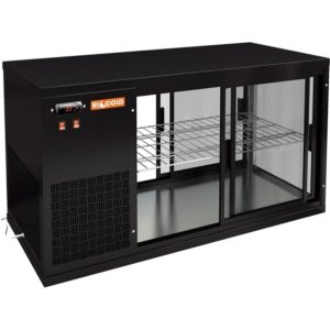 Витрина холодильная настольная HICOLD VRL Т 1300 L Black