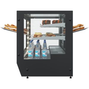 Витрина холодильная настольная Carboma AC59 VM 0,7-1 (слайдер) (фронт стандартный цвет) - Изображение 3