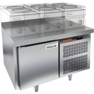 Стол морозильный HiCold SN 1/BT LT под тепловое оборудование