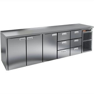Стол холодильный среднетемпературный HiCold GN 11133 BR2 TN