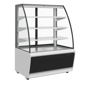 Витрина кондитерская Carboma K70 VM 0,9-2 Standard открытая (9006-9005)