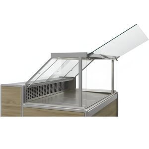 Витрина холодильная Carboma GC111 SV 1,5-1 (1010 Мариель) (газлифт, без боковин) - Изображение 2