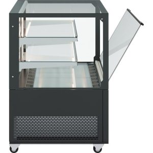 Витрина нейтральная Carboma KC84-130 N 1,5-1 (9005) - Изображение 5