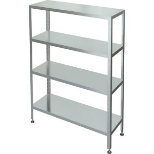 Стеллаж с 4-я сплошными полками МХМ С-4-0,5/0,6/1,8 